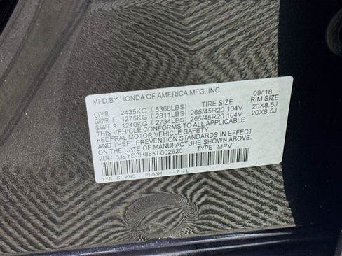 Used 2019 Acura MDX FWD w/ Advance Package image 40