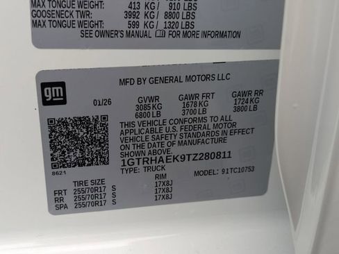 New 2026 GMC Sierra 1500 Pro w/ Pro Value Package RWD image 36
