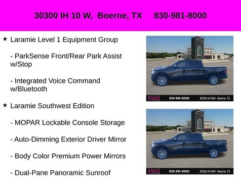 Used 2024 RAM 1500 Laramie RWD image 22