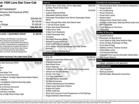 Used 2021 RAM 1500 Lone Star image 2