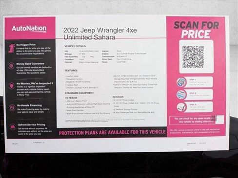 Used 2022 Jeep Wrangler Unlimited Sahara w/ Cold Weather Group AWD/4WD image 24