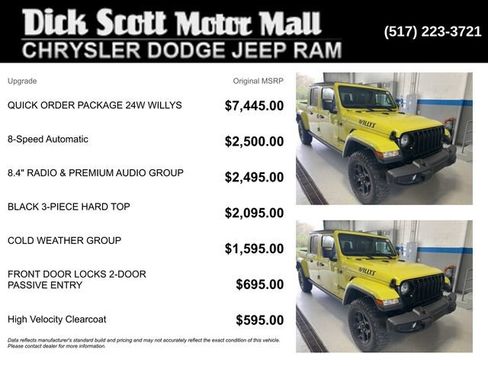 Used 2023 Jeep Gladiator Willys image 2