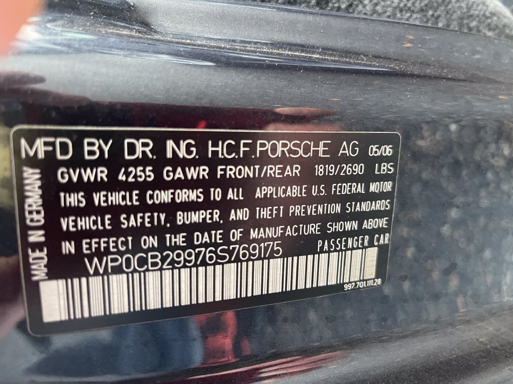 Used 2006 Porsche 911 Carrera 4S AWD/4WD image 6