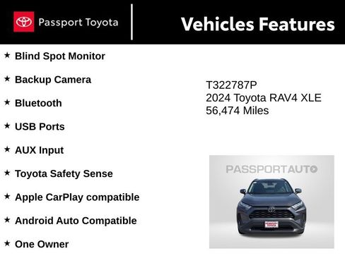 Used 2024 Toyota RAV4 XLE image 9