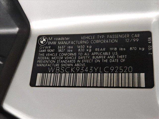 Used 2000 BMW Z3 RWD image 21