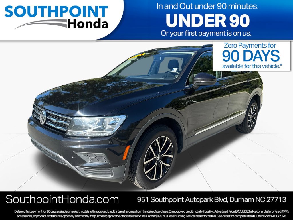 Used 2021 Volkswagen Tiguan SE FWD image 3