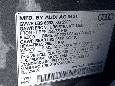 Used 2021 Audi Q7 2.0T Premium Plus w/ Premium Plus Package image 27