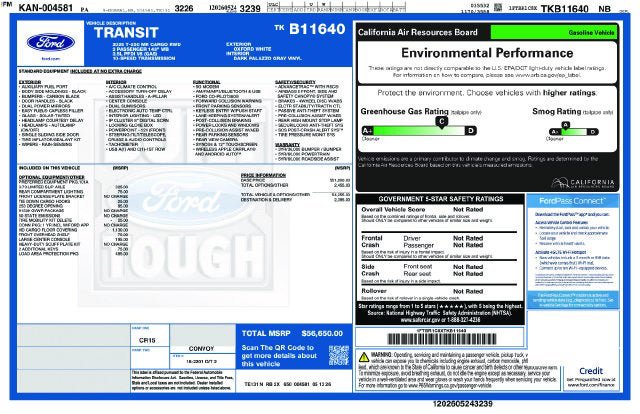 New 2026 Ford Transit 250 148 Medium Roof RWD image 30
