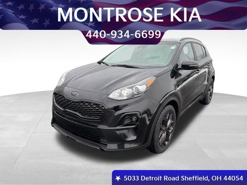 Certified 2022 Kia Sportage Nightfall Edition image 1