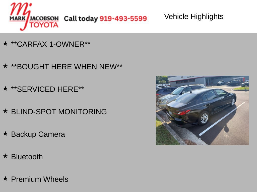 Used 2025 Toyota Camry LE FWD image 6