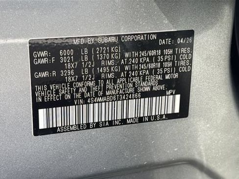 New 2026 Subaru Ascent Premium AWD/4WD image 29