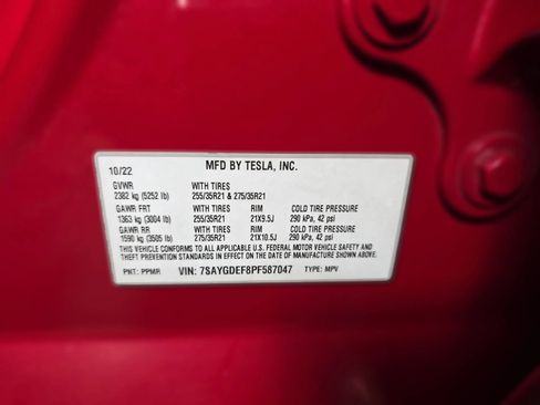 Used 2023 Tesla Model Y Performance AWD/4WD image 14