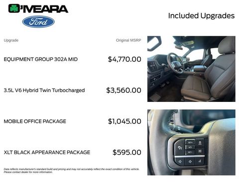 Used 2024 Ford F150 XLT w/ Equipment Group 302A MID AWD/4WD image 4