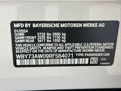 Certified 2024 BMW i4 eDrive40 w/ M Sport Package RWD image 24