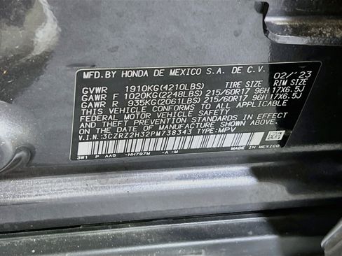 Used 2023 Honda HR-V LX image 29