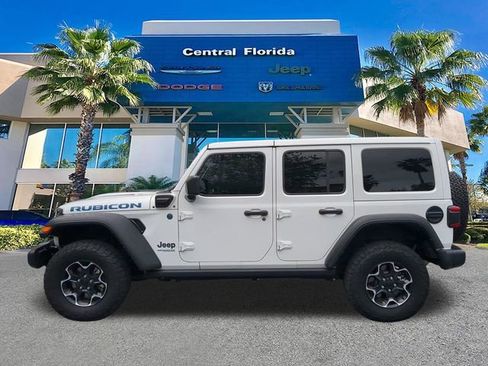 Used 2022 Jeep Wrangler Unlimited Rubicon 4xe w/ Cold Weather Group image 8