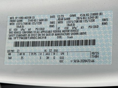 Used 2024 Ford F250 XLT w/ FX4 Off-Road Package image 24