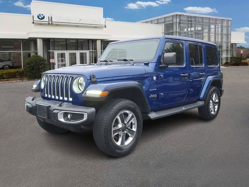 Used 2020 Jeep Wrangler Unlimited Sahara image 1