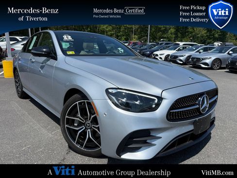Certified 2022 Mercedes-Benz E 450 4MATIC Sedan image 1
