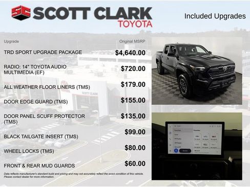 Used 2024 Toyota Tacoma TRD Sport w/ TRD Sport Upgrade Package AWD/4WD image 8