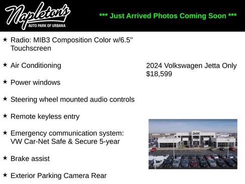 Used 2024 Volkswagen Jetta S FWD image 1