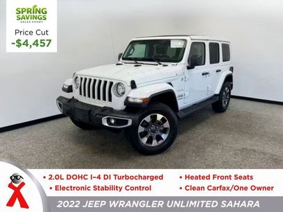 Used 2022 Jeep Wrangler Unlimited Sahara w/ Cold Weather Group