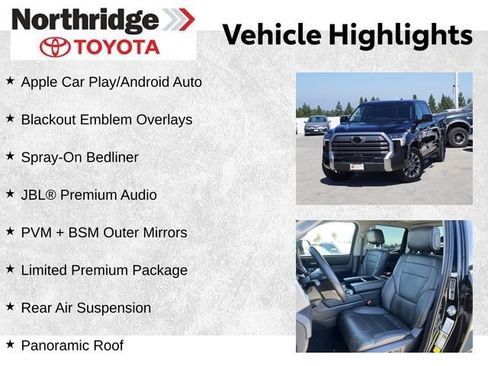Used 2024 Toyota Tundra Limited AWD/4WD image 2