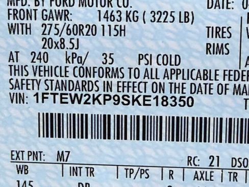 Used 2025 Ford F150 STX w/ STX Black Appearance Package RWD image 30