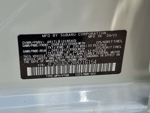 Certified 2024 Subaru Crosstrek 2.0i Premium AWD/4WD image 26