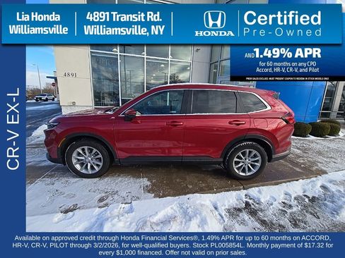 Certified 2023 Honda CR-V EX-L image 6