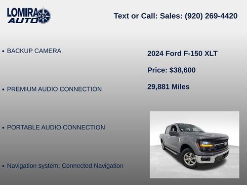 Used 2024 Ford F150 XLT AWD/4WD image 14