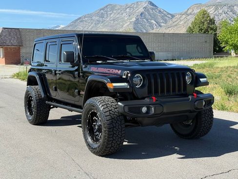 Used 2022 Jeep Wrangler Unlimited Rubicon w/ LED Lighting Group AWD/4WD image 1
