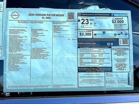 New 2025 Nissan Pathfinder SL image 14