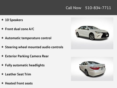 Used 2017 Toyota Camry XLE FWD image 4