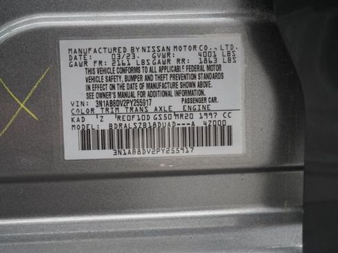 Used 2023 Nissan Sentra SR w/ SR Premium Package FWD image 61