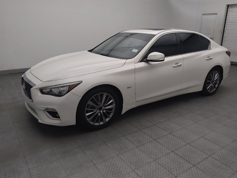 Used 2020 INFINITI Q50 Luxe w/ Cargo Package RWD image 2
