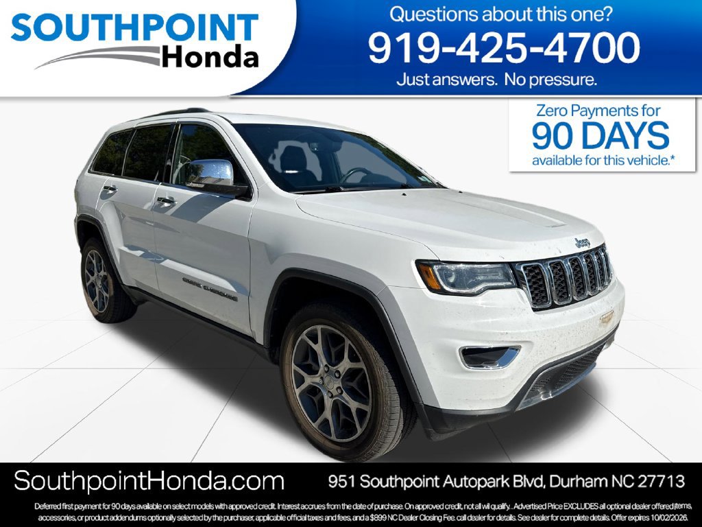 Used 2020 Jeep Grand Cherokee Limited w/ Premium Lighting Group AWD/4WD image 1