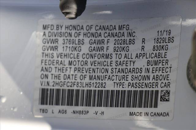 Used 2020 Honda Civic Sport image 16