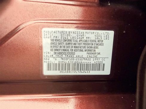 Used 2020 Nissan Sentra SV image 33