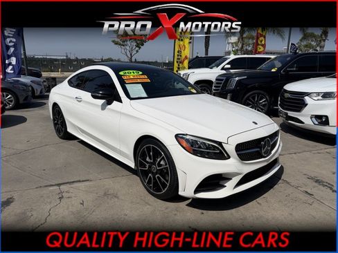 Used 2019 Mercedes-Benz C 300 Coupe w/ AMG Line image 1