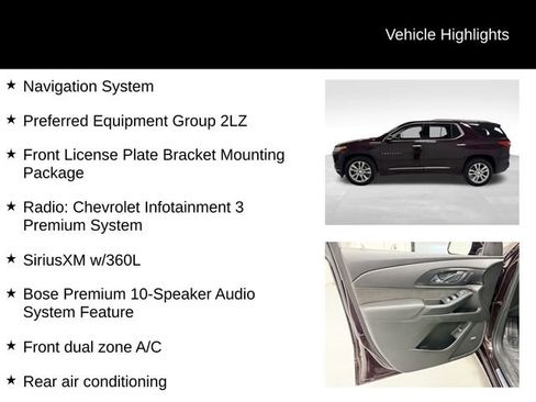 Certified 2020 Chevrolet Traverse High Country image 28
