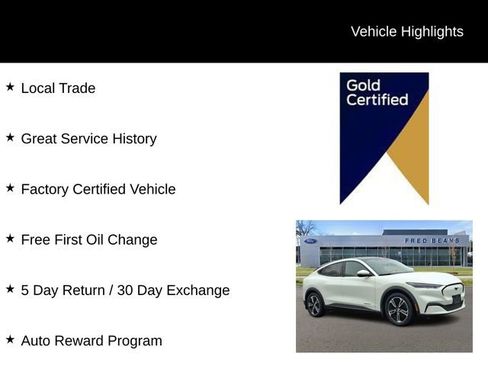Certified 2021 Ford Mustang Mach-E Select w/ Comfort/Appearance Package image 4