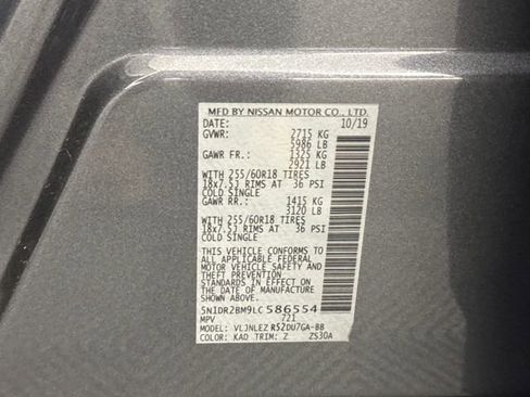 Used 2020 Nissan Pathfinder SV w/ Rock Creek Edition image 41