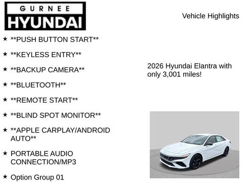 Used 2026 Hyundai Elantra Sport FWD image 7