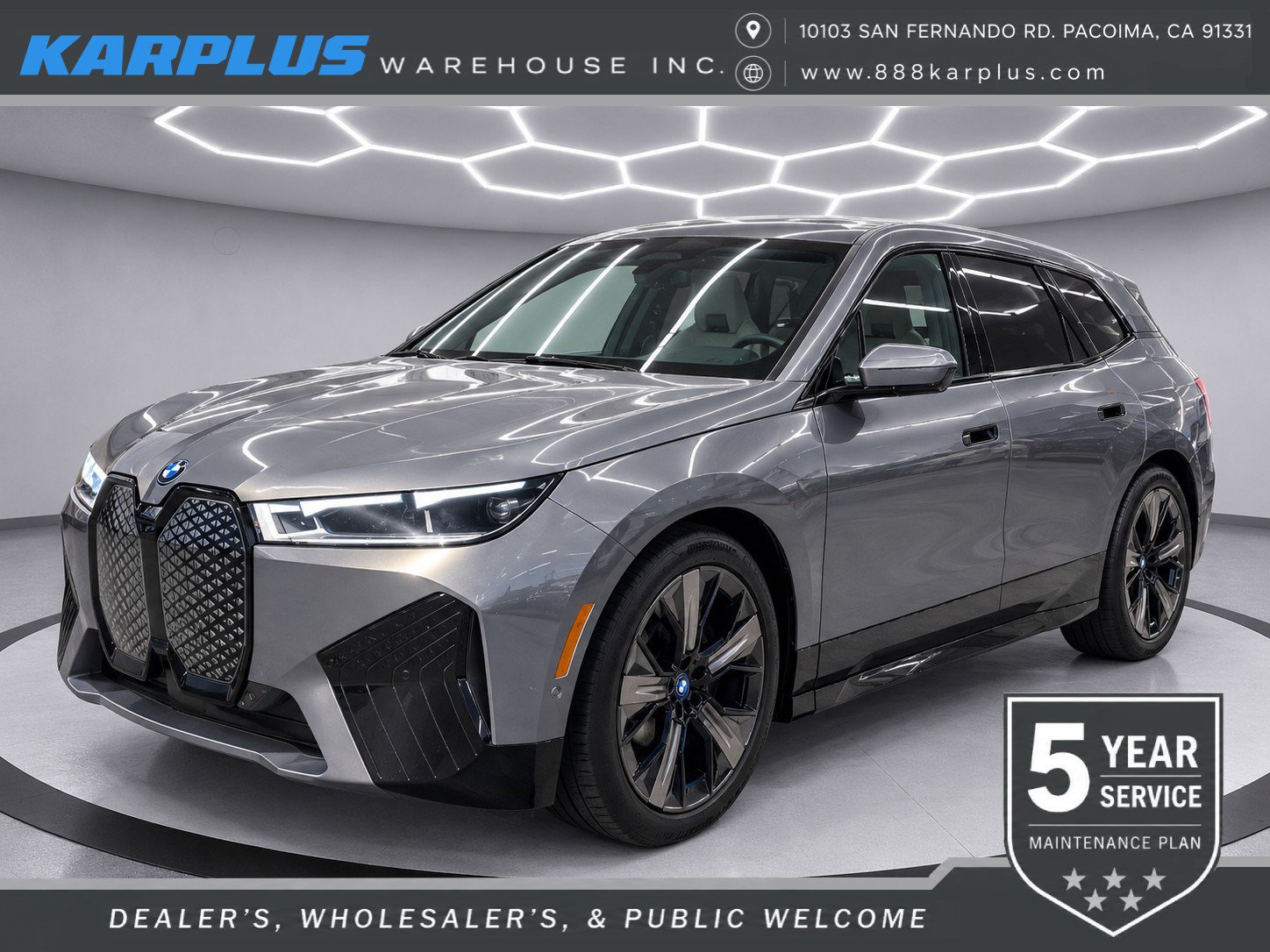 Used 2024 BMW iX xDrive50 w/ Premium Package AWD/4WD image 1