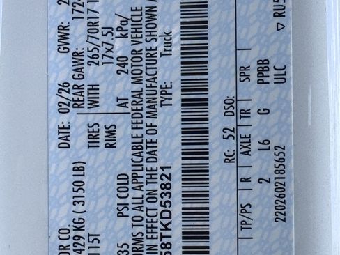 New 2026 Ford F150 XL w/ Equipment Group 103A High image 13