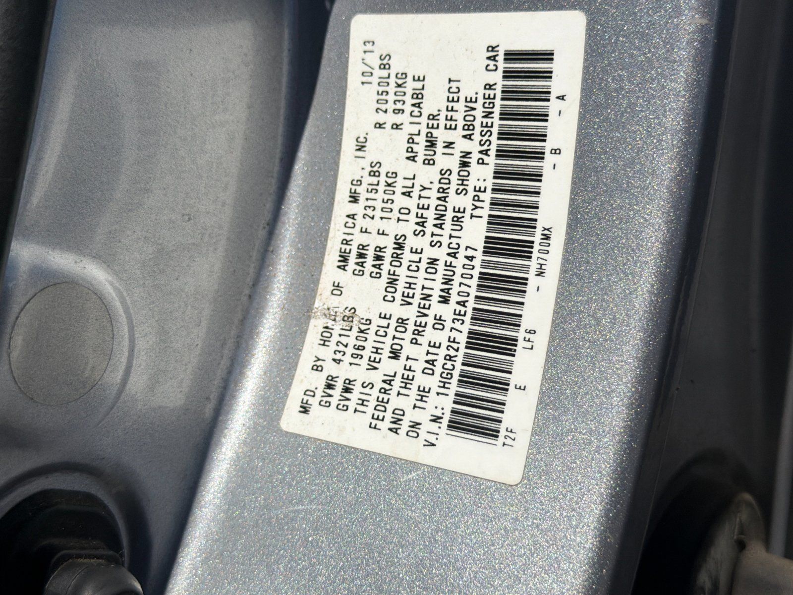 Used 2014 Honda Accord EX image 18