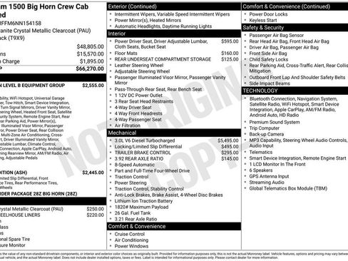 Used 2022 RAM 1500 Big Horn AWD/4WD image 26