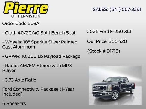 New 2026 Ford F250 XLT AWD/4WD image 6