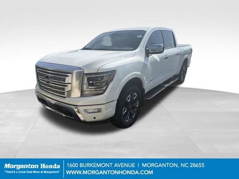 Used 2023 Nissan Titan Platinum Reserve w/ Moonroof Package AWD/4WD image 2